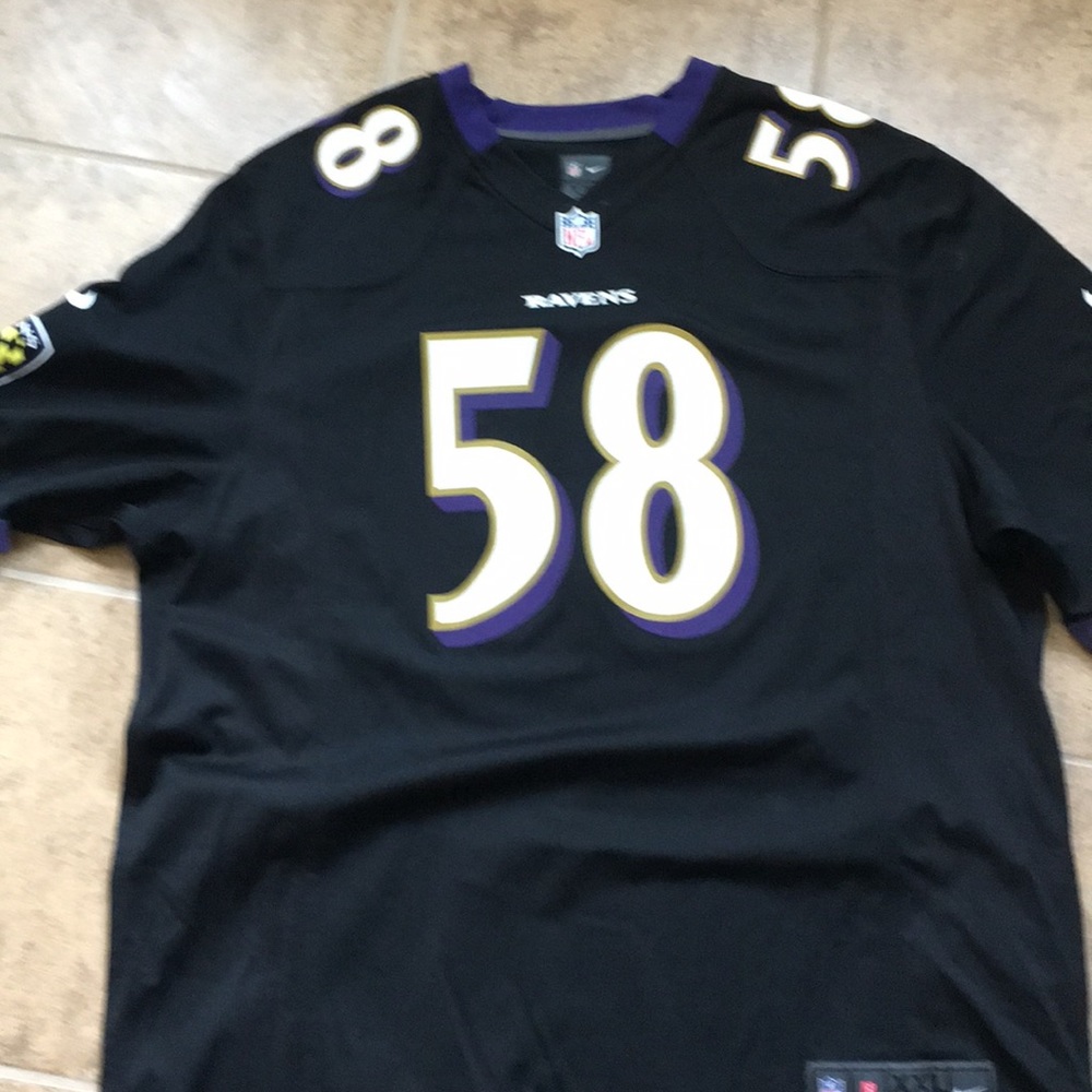 Authentic Elvis Dumervile Ravens Jersey